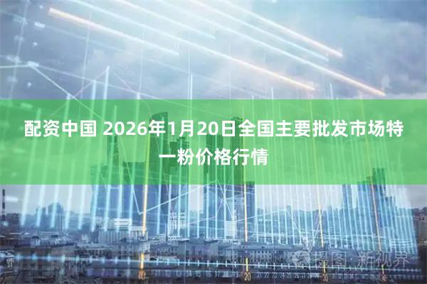 配资中国 2026年1月20日全国主要批发市场特一粉价格行情
